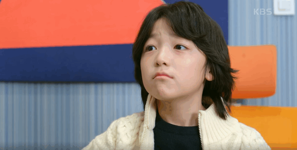 등교하기 싫어하는 송바다