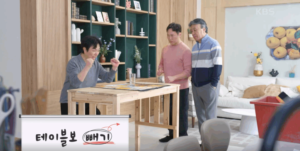 몰아주기 게임을 하는 오영규 서현철, 송진우