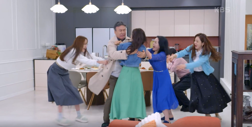 난장판이 된 오나라의 집